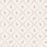 Mauve Lattice Muslin Blanket