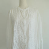 Eliza Lace Trim Blouse