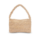 Mini Top Handle Raffia Bag