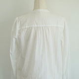 Eliza Lace Trim Blouse