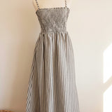 Cadence Striped Maxi Dress