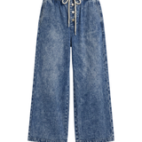 The Harper Denim Wide Leg Jean