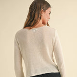 Lightweight  Button-Down Cardigan