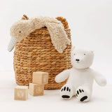 Organic Cotton Abigail the Goose Sherpa Lovey