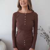 The Hollis Pointelle Button-up Top