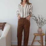 The Westbrook Striped Cotton Shirt