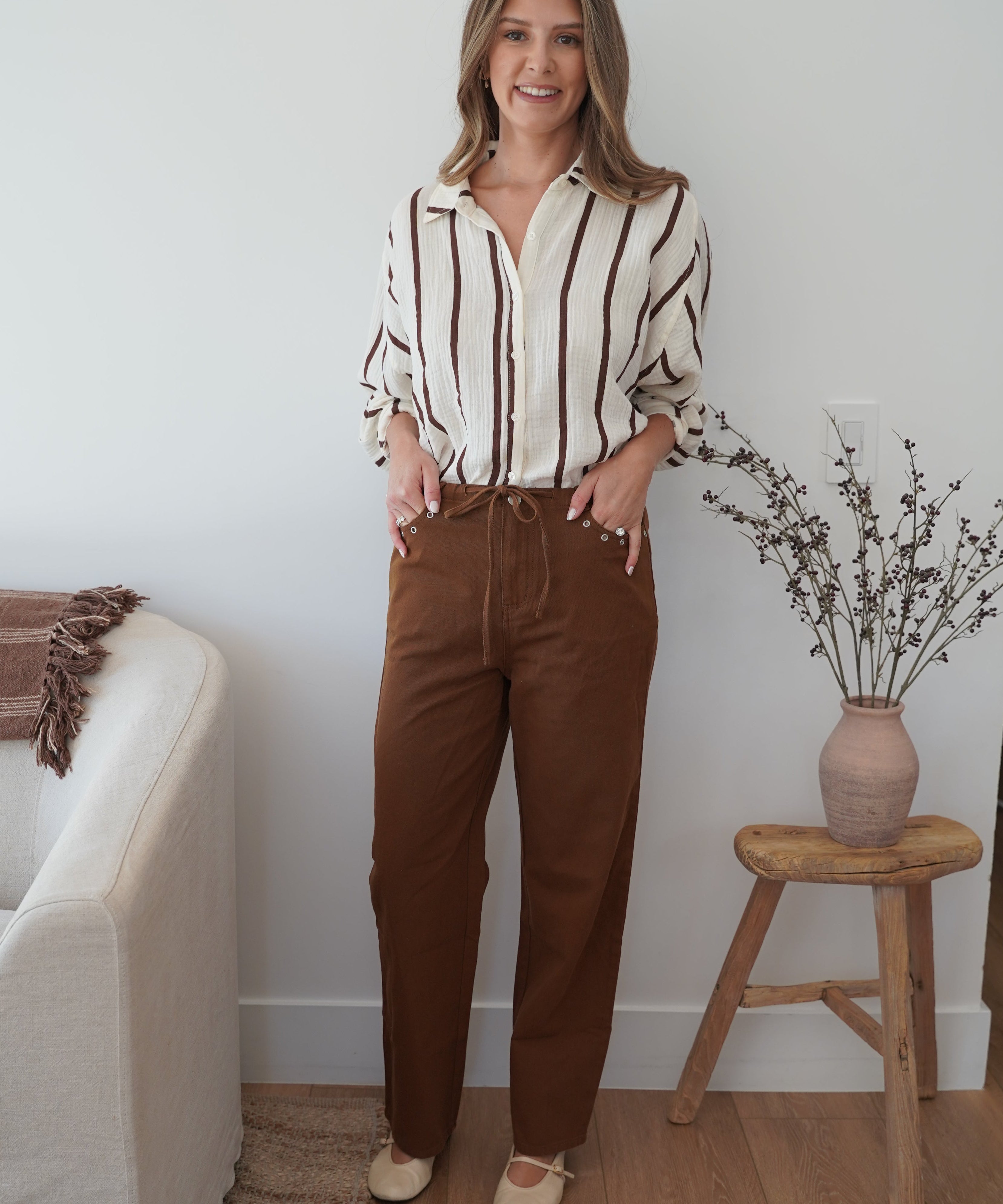 The Westbrook Striped Cotton Shirt