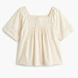 Adelaide Lace Trim Blouse