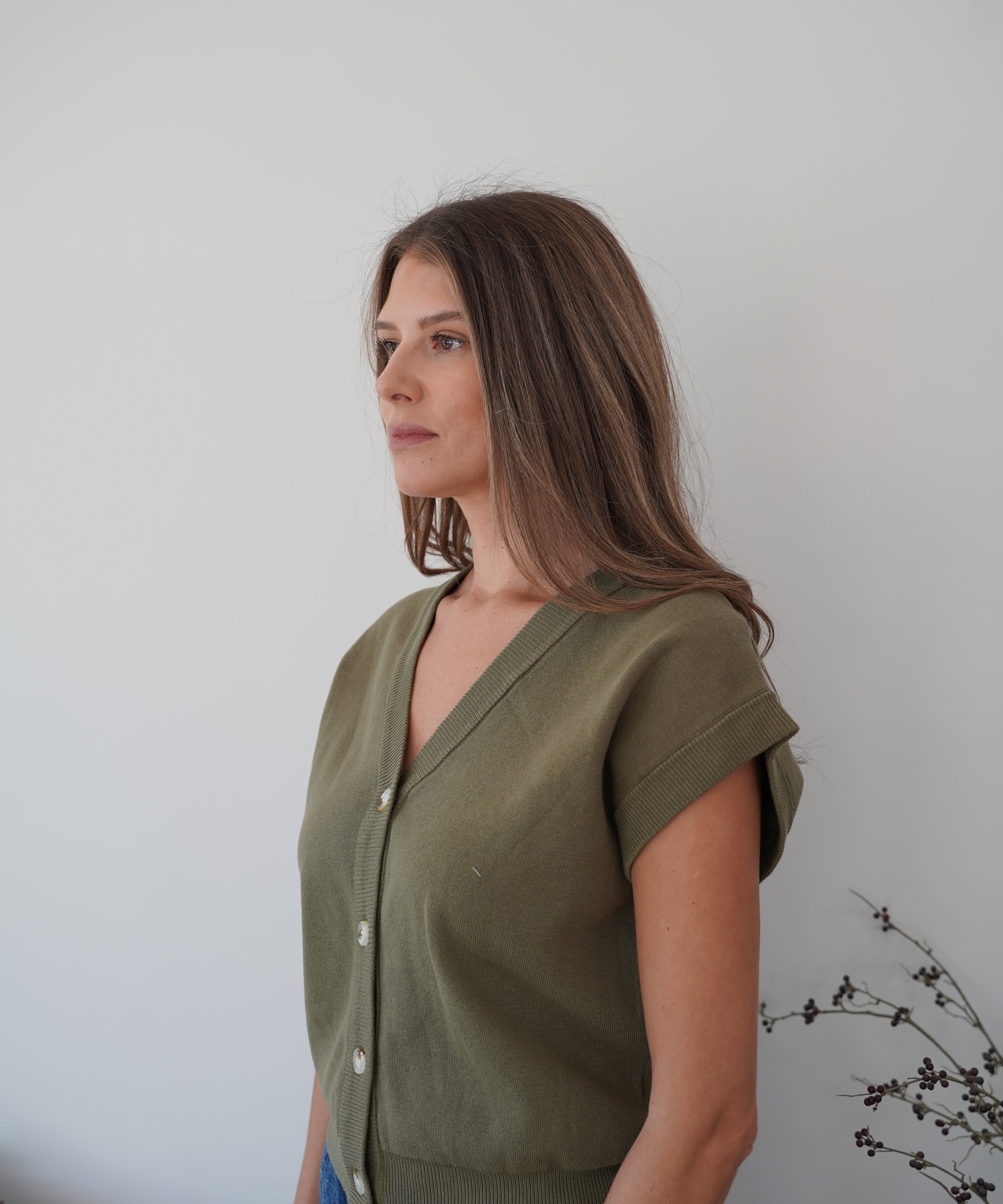 The Ellery Cotton Cotton Knit Cardigan