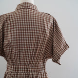 Rosaline Gingham Midi Dress