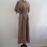 Rosaline Gingham Midi Dress