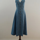 Nora Denim Midi Dress