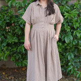Rosaline Gingham Midi Dress