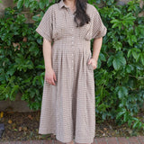 Rosaline Gingham Midi Dress