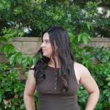 The Laurel Button Down Tank