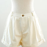 Brooks Cotton Pleated Short