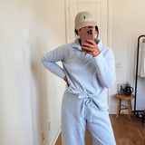 Blue Harbor Henley Sweatshirt