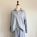 Blue Harbor Henley Sweatshirt